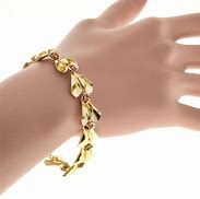 Image result for Gold Flower Bracelet