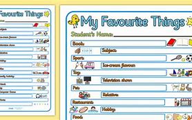 Image result for Children's Favourite Things
