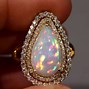 Image result for Gold Opal Ring