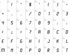 Image result for LCD Phone Font