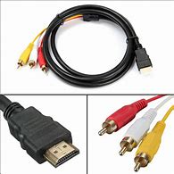 Image result for HDMI to 3 RCA Cable