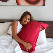 Image result for Red Silk Pillowcase