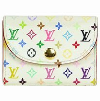 Image result for Louis Vuitton White Wallet Card Case