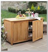 Image result for Outdoor Storage Table