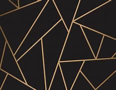 Image result for Geometric Pattern Black and Gold