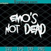 Image result for Emo Isn't Dead Font