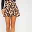 Image result for Leopard Satin Skirt
