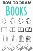 Image result for Steps On How to Draw a Book