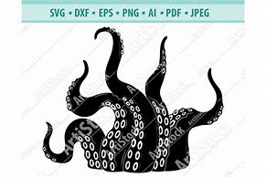 Image result for Octopus Tentacles Silhouette Cricut