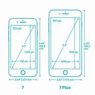 Image result for iphone 7 size dimensions versus 6 plus