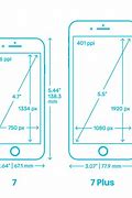 Image result for iPhone 6s and 7 Plus Display Size