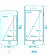 Image result for 7 Plus Screen Size