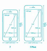 Image result for Apple iPhone 7 Plus Actual Size