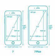 Image result for iPhone 7 Compare 7 Plus Size