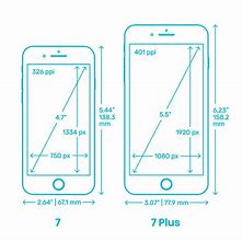 Image result for Real iPhone 7 Size