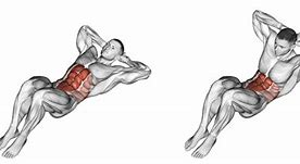 Image result for Floor Crunches Exercise