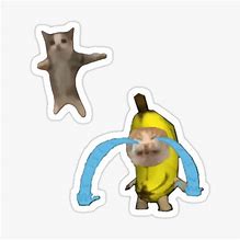 Image result for Cat in Banana Suit Sticker