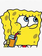Image result for Spongebob Drinking