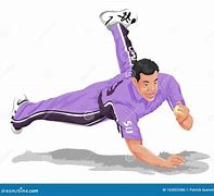 Image result for Animated Picture of a Fielder in Cricket