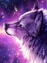 Image result for Anime Wolf Galaxy Stickers