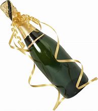 Image result for Black and Gold Champagne Bottle