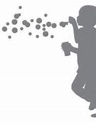 Image result for Silhouette of Child Blowing Bubbles