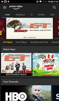 Image result for Amazon Prime Video App Android