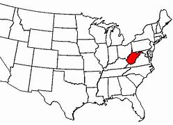 Image result for Large Map of West Virginia