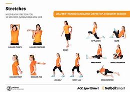 Image result for Netball Cool Down