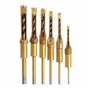 Image result for Square Hole Saw Drill Bit Set