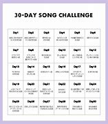Image result for Thirty Day Song Challenge