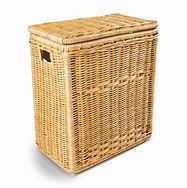 Image result for Wicker Laundry Basket On Wheels