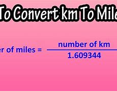 Image result for Km to MI