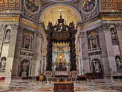 Image result for St Peter's Basilica Art