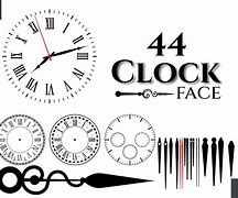 Image result for Futuristic Clock Face SVG