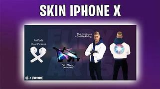 Image result for iPhone 10 Fortnite Skin
