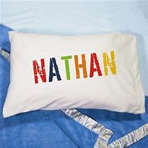 Image result for Pillow Case Personalized