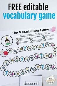 Image result for Vocabulary Activity