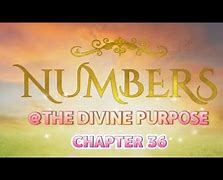 Image result for Numbers Chapter 36