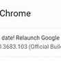 Image result for Chrome Red Update Button