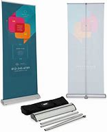 Image result for Standing Banners Retractable