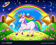 Image result for Rainbow Galaxy Unicorn Landscape