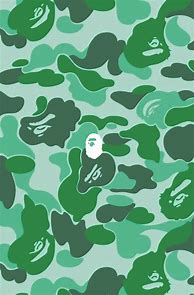 Image result for Green BAPE Wallpaper