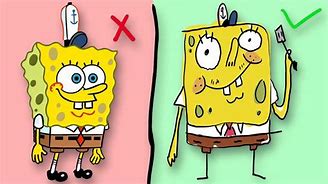 Image result for Butch Hartman Art Spongebob