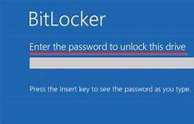 Image result for How to Unlock a BitLocker Key