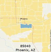 Image result for Phoenix AZ 85040 Map