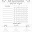 Image result for Templates Free Printable for Self-Care