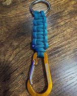 Image result for Paracord Carabiner Keychain