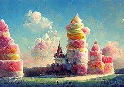 Image result for Candy Landscape Art