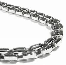 Image result for Stainless Steel Box Chain Necklace